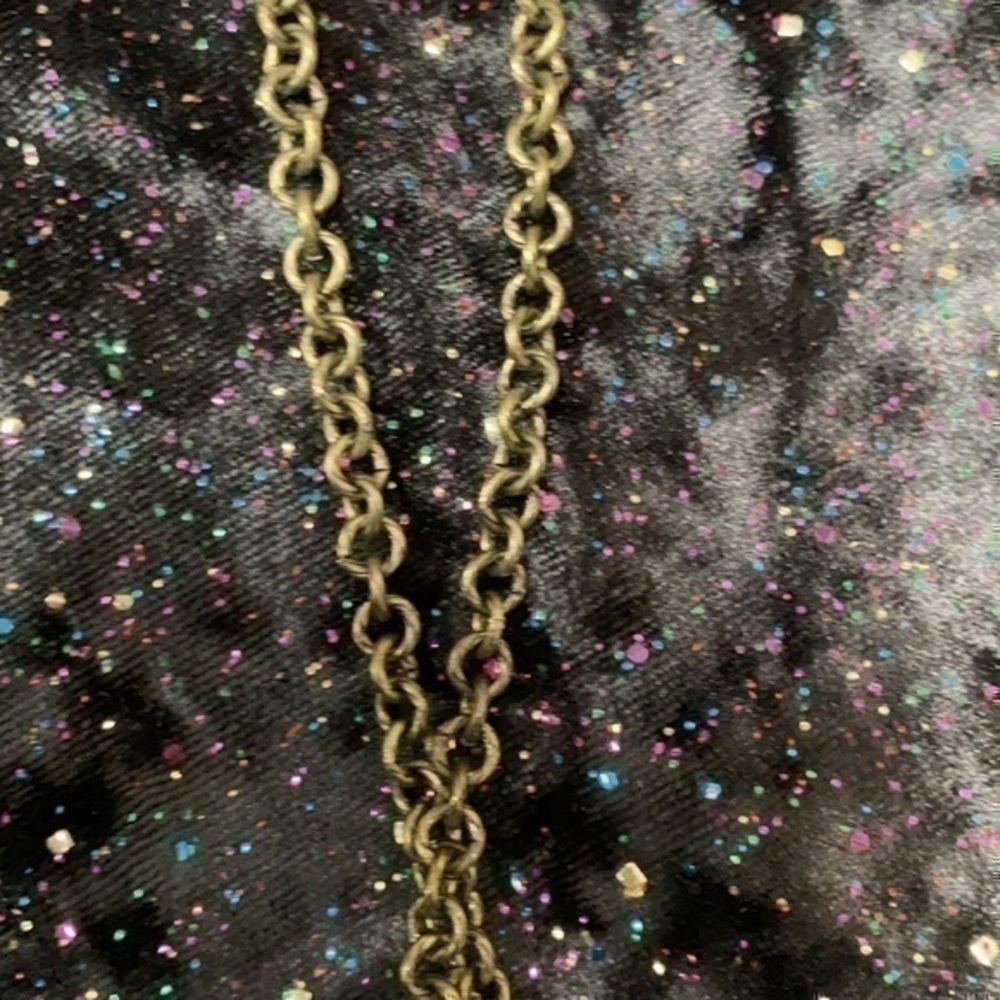 Stone Cross Toggle Necklace - Picture 6 of 7